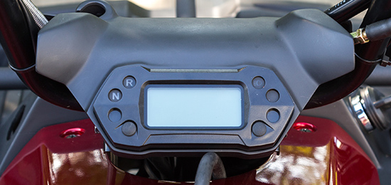 Több funkciós LCD kijelző - Linhai M150 T3a quad