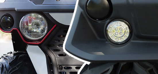 LED világitás - Linhai M150 T3a quad