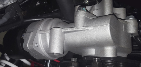 szervókormány a quadon